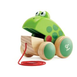 JOUET À TIRER Grenouille