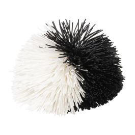 POMPON-BALL Schwarz und weiß