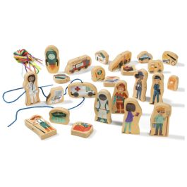 JEU DE LAÇAGE Les métiers