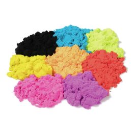 SABLE À MODELER COLORÉ 8 x 180 g