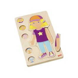 PUZZLE À NIVEAUX Le corps humain Fille