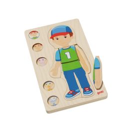 PUZZLE À NIVEAUX Le corps humain Garçon