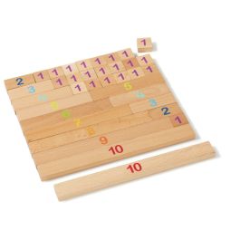 RÉGLETTES DE CALCUL EN BOIS