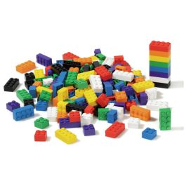 PETITES BRIQUES DE CONSTRUCTION ÉCO-CONÇUES 150 pièces