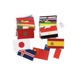 GUIRLANDE DRAPEAUX 32 pays