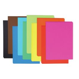 FEUILLES DE PAPIER COULEUR RECYCLÉ CARTA 130 g