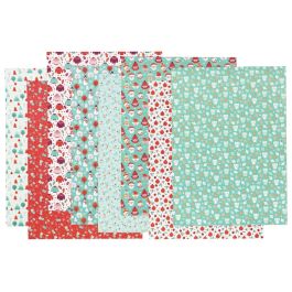 FEUILLES DE PAPIER FANTAISIE 160 g Noël