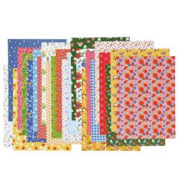FEUILLES DE PAPIER FANTAISIE 80 g Fleurs