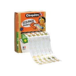 BOÎTE ECOPACK DISTRIBUTRICE  ET GOMMETTES Étoiles métallisées