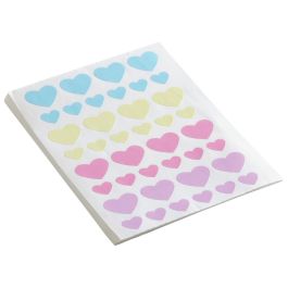 GOMMETTES RECHARGE ÉCOPACK Cœurs pastel