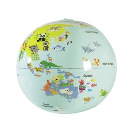 GLOBE TERRESTRE GONFLABLE Ø 30 cm Animaux du monde