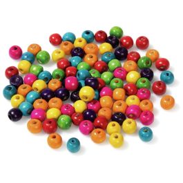 PERLES RONDES EN BOIS 10 mm