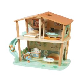 MAISON DE POUPÉES ÉCO-RESPONSABLE Famille Tigre