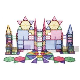 JEU DE CONSTRUCTION MAGNÉTIQUE CLEVERCLIXX Pastel - 210 Pièces