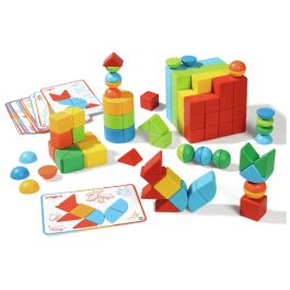 CONSTRUCTION MAGNÉTIQUE MAGICUBE Geomag 140 pièces