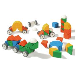 CONSTRUCTION MAGNÉTIQUE MAGICUBE Geomag 80 pièces