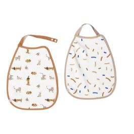BAVOIRS BÉBÉ À PRESSION Avec motifs