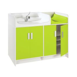 MEUBLE DE CHANGE KAZÉO AVEC BAIGNOIRE PLASTIQUE simple
