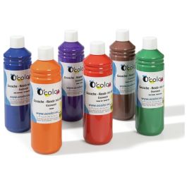 FLACONS DE GOUACHE Easywash 500 ml Couleurs secondaires