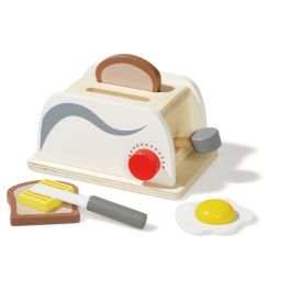 SET GRILLE-PAIN ET TOASTS EN BOIS