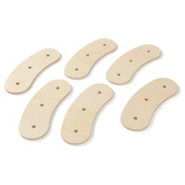 LOT DE 6 LATTES en bois Scogym Évolution