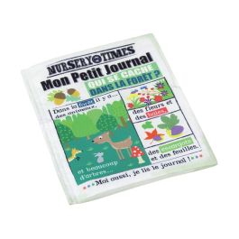 LIVRE D'ÉVEIL PETIT JOURNAL La forêt