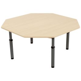 TABLE PLATEAU MÉLAMINÉ - RÉGLABLE EN HAUTEUR