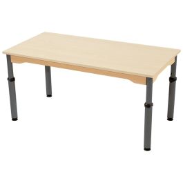 TABLE PLATEAU MÉLAMINÉ - RÉGLABLE EN HAUTEUR