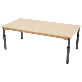 TABLE PLATEAU MÉLAMINÉ - RÉGLABLE EN HAUTEUR