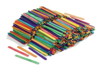 BÂTONNETS Coloris assortis - L: 11,5 cm
