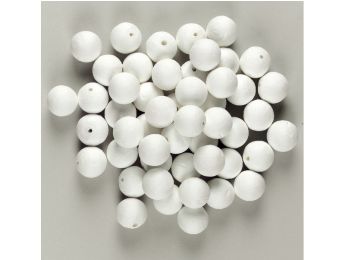 BOULES BLANCHES EN CELLULOSE Ø 3 cm