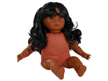 POUPÉE CORPS MOU AVEC CHEVEUX 40 CM Mia