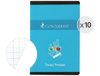SET mit 10 HEFTEN FÜR PRAKTISCHE ÜBUNGEN 21x29,7 cm - 96 Seiten