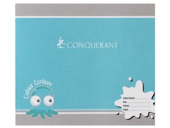 LOT DE 5 CAHIERS DE MATERNELLE 14,7x17 cm - 24 pages Double ligne 5 mm