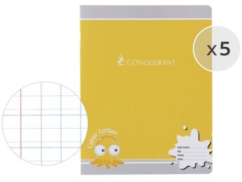 SET MIT 5 SCHREIBHEFTEN 17x22 cm - 32 Seiten 3 zwischen 10