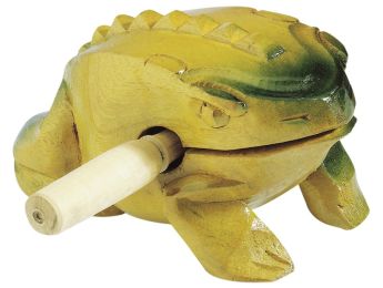 GUIRO FROG 9 cm