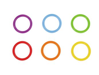 FLAT RING Ø18 cm - pack of 6