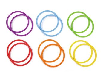 ﻿FLAT HOOP Ø35 cm - MAXI PACK OF 12