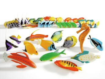 MINI FIGURINES Les poissons tropicaux