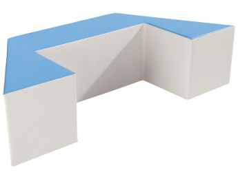 BLOCKMODUL Halbes Hexagon