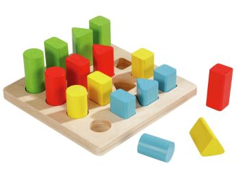 TRAY PUZZLE Big Forest of Shapes