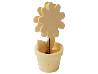 CLIP MÉMO/PHOTOS À DÉCORER Fleur