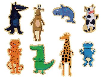 PUZZLE MAGNET Les animaux rigolos
