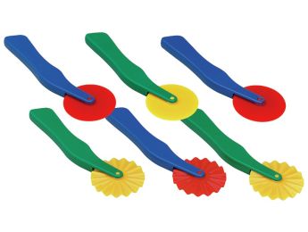 MAXI LOT ROULETTES COUPE-PÂTE À MODELER