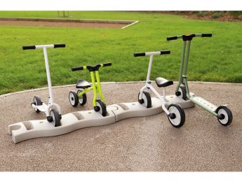 VERZWAARBAAR FIETSENREK/STAANDER