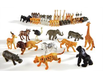 MINI FIGURINES Les animaux sauvages