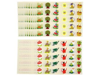 GOMMETTES IMAGES Le jardin