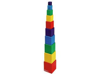 STECKSPIEL Reihe DER WÜRFELTURM Montessori-Inspiration
