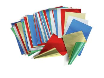 MAXI LOT FEUILLES DE PAPIER D’ALUMINIUM Bicolore 4/10ème mm