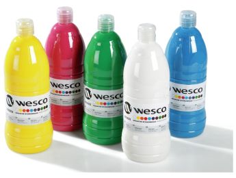 GOUACHE LIQUIDE COUVRANTE 5 x 1 L